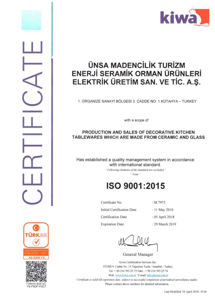 ISO 9001:2015