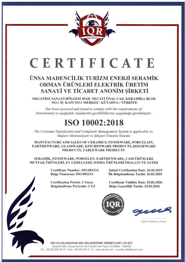 ISO 10002:2018